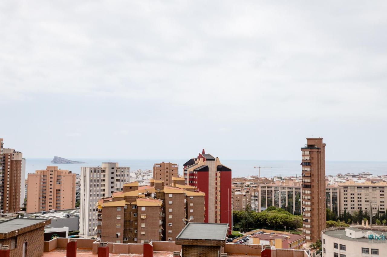 Modern Studio With See And City View Benidorm Exterior photo